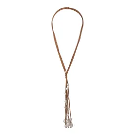 167-01-22 | RHAPSODY TASSEL (WHITE/ TAN)