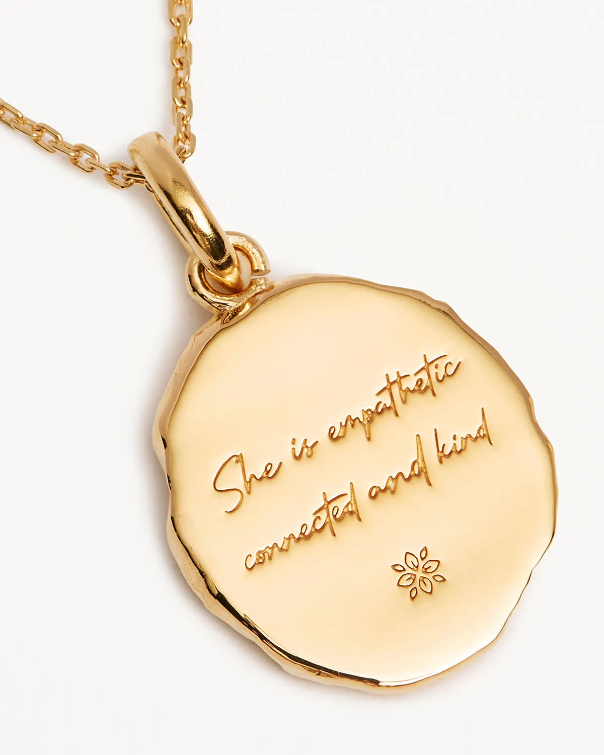 18k Gold Vermeil She is Zodiac Necklace - Pisces
