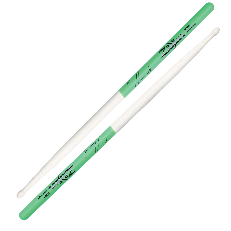 5A Maple Green DIP Drumsticks
