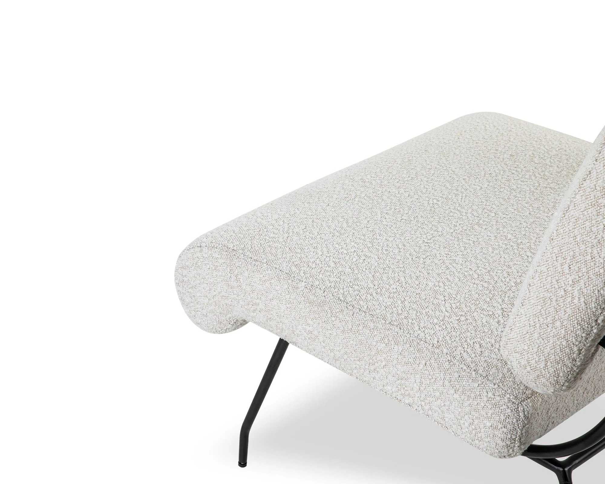 Abacus Occasional Chair - Boucle Sand