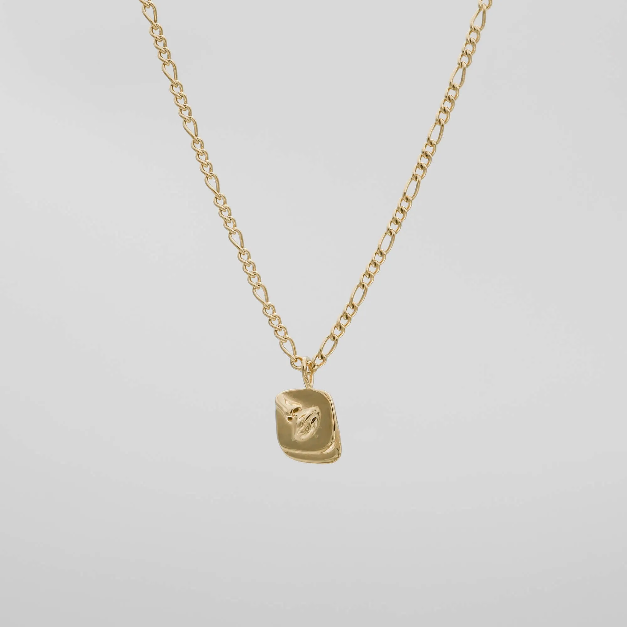 Anika Face Pendant Necklace
