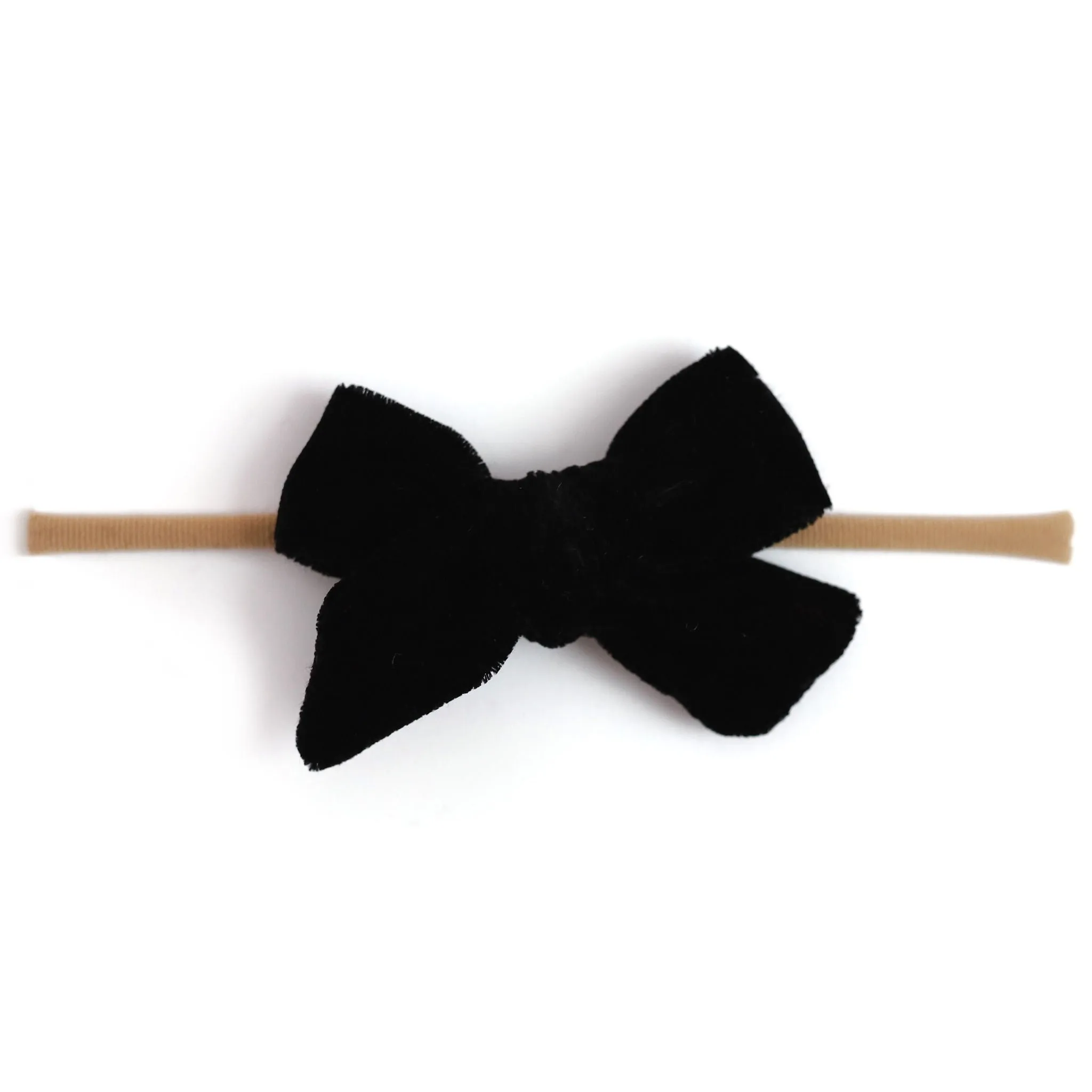 Baby Bow - Black Velvet