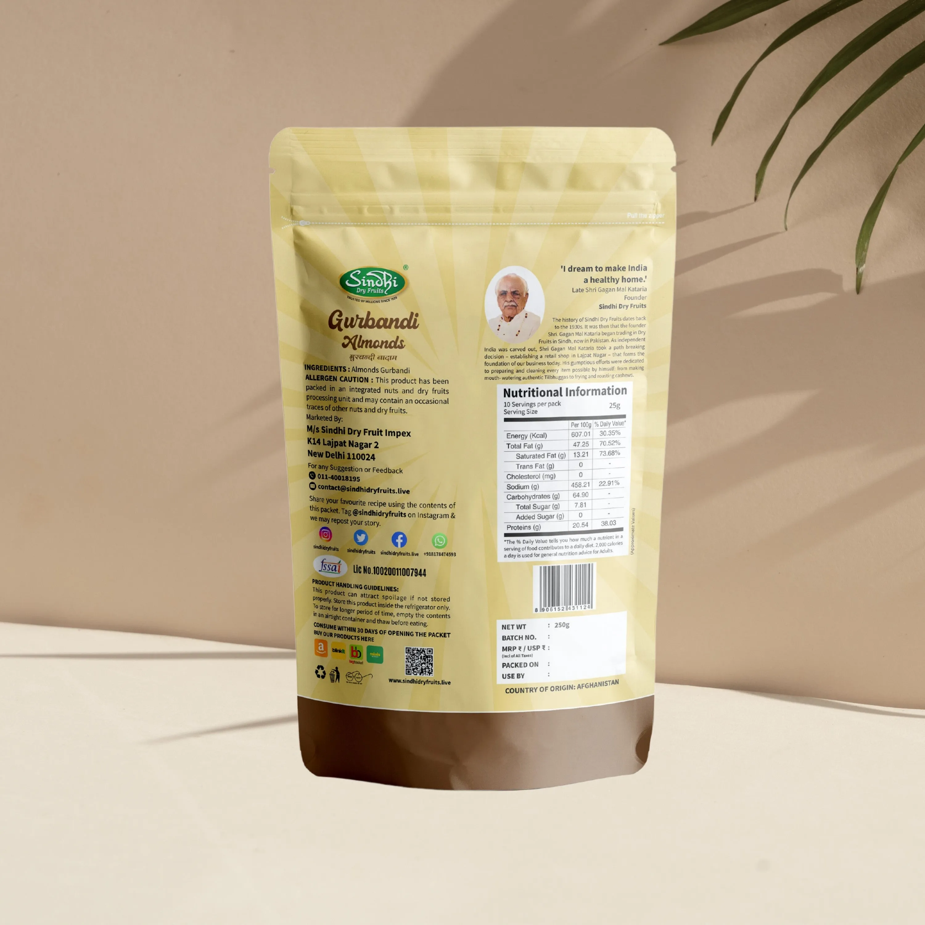 Badam Gurbandi, Premium Pack