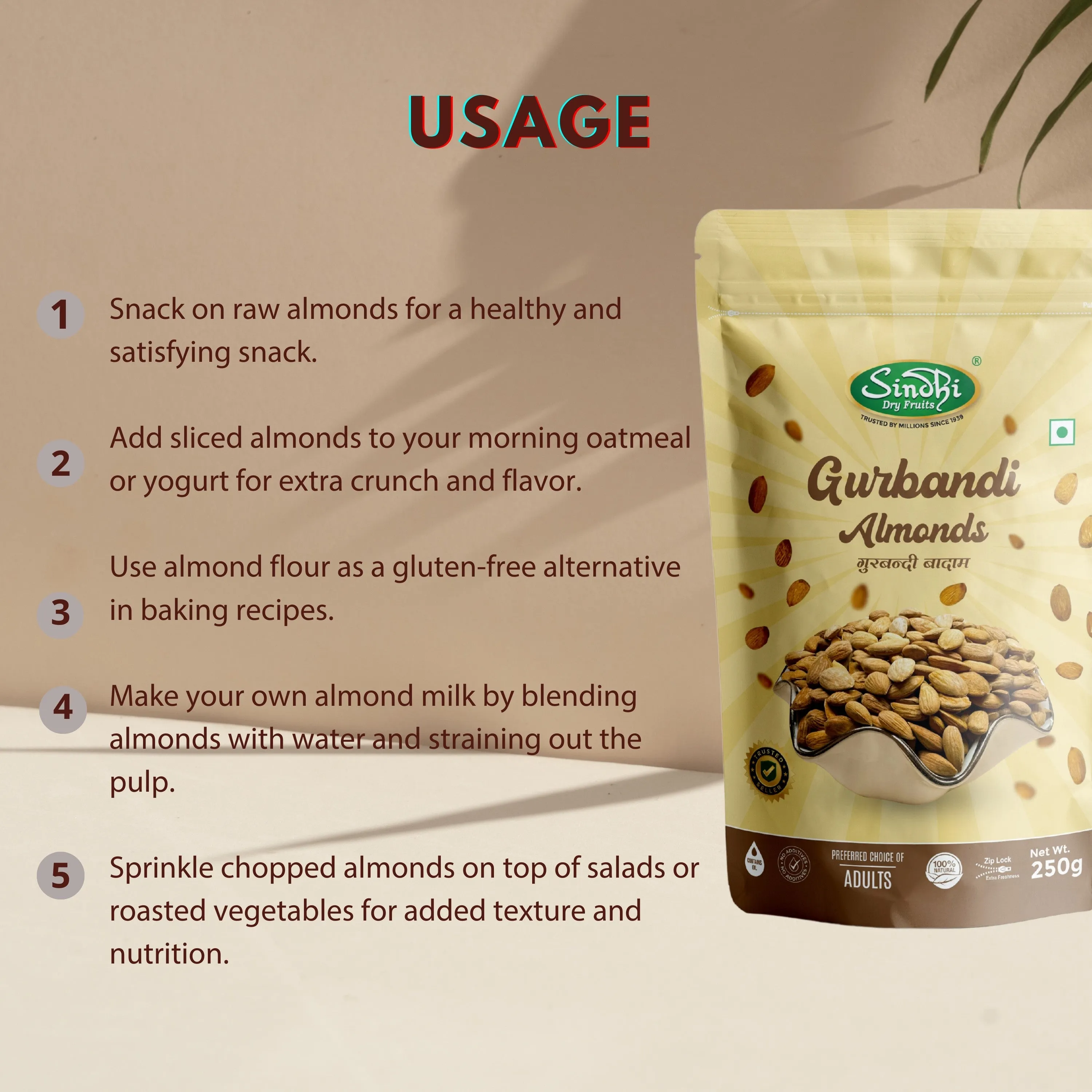 Badam Gurbandi, Premium Pack