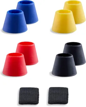 Bat Grip Choke Up Rings,Premium Choke Up Rings, Pressure Baseball Rings,Including: 8 Pack Choke up Rings, 2 Wrist Protectors