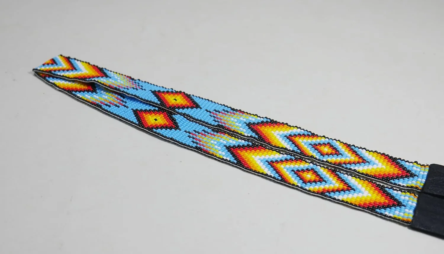 Beaded Hat band Native American Style Southwestern Cowboy Rode Handmade Head/Hat Band Collection