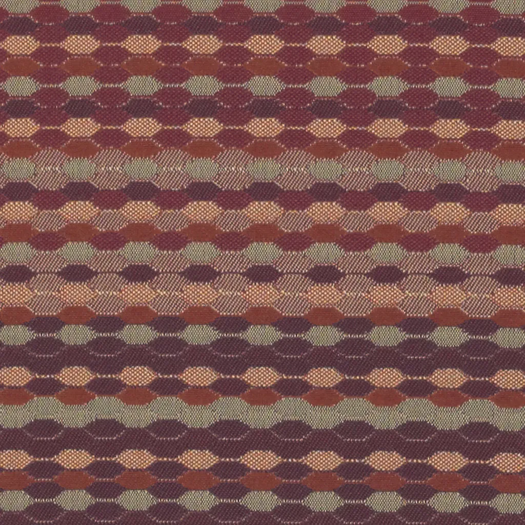 Beaded Stripe - Cinnabar - 4018 - 06