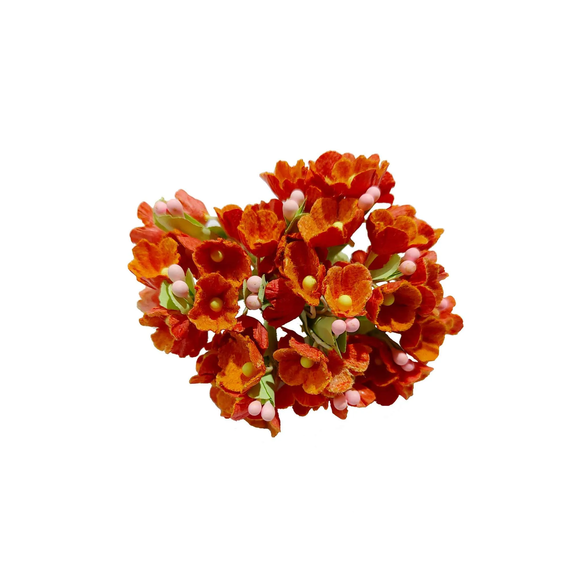 Beautiful Small Paper Flowers for DIY Craft, Trousseau Packing or Decoration - Design 29