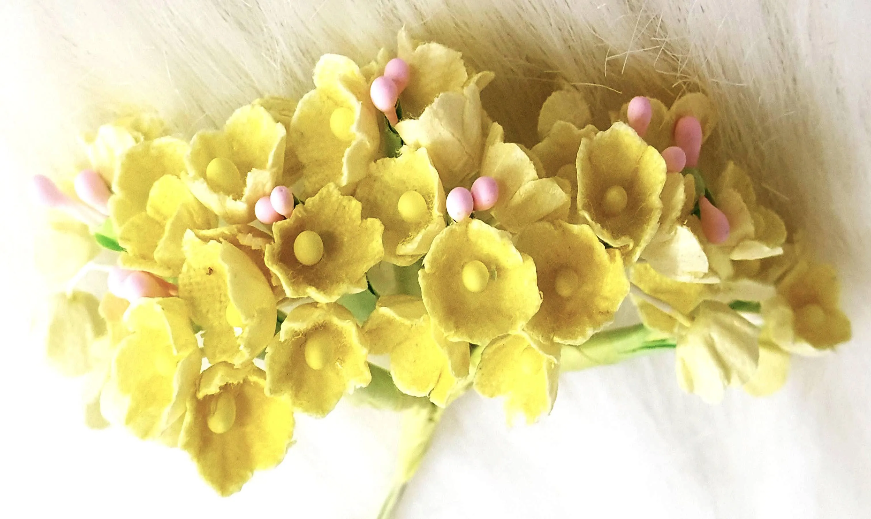 Beautiful Small Paper Flowers for DIY Craft, Trousseau Packing or Decoration - Design 29
