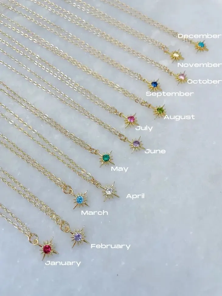 Birthstone Necklace