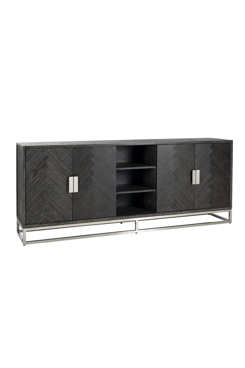 Black Oak Chevron Sideboard | OROA Blackbone