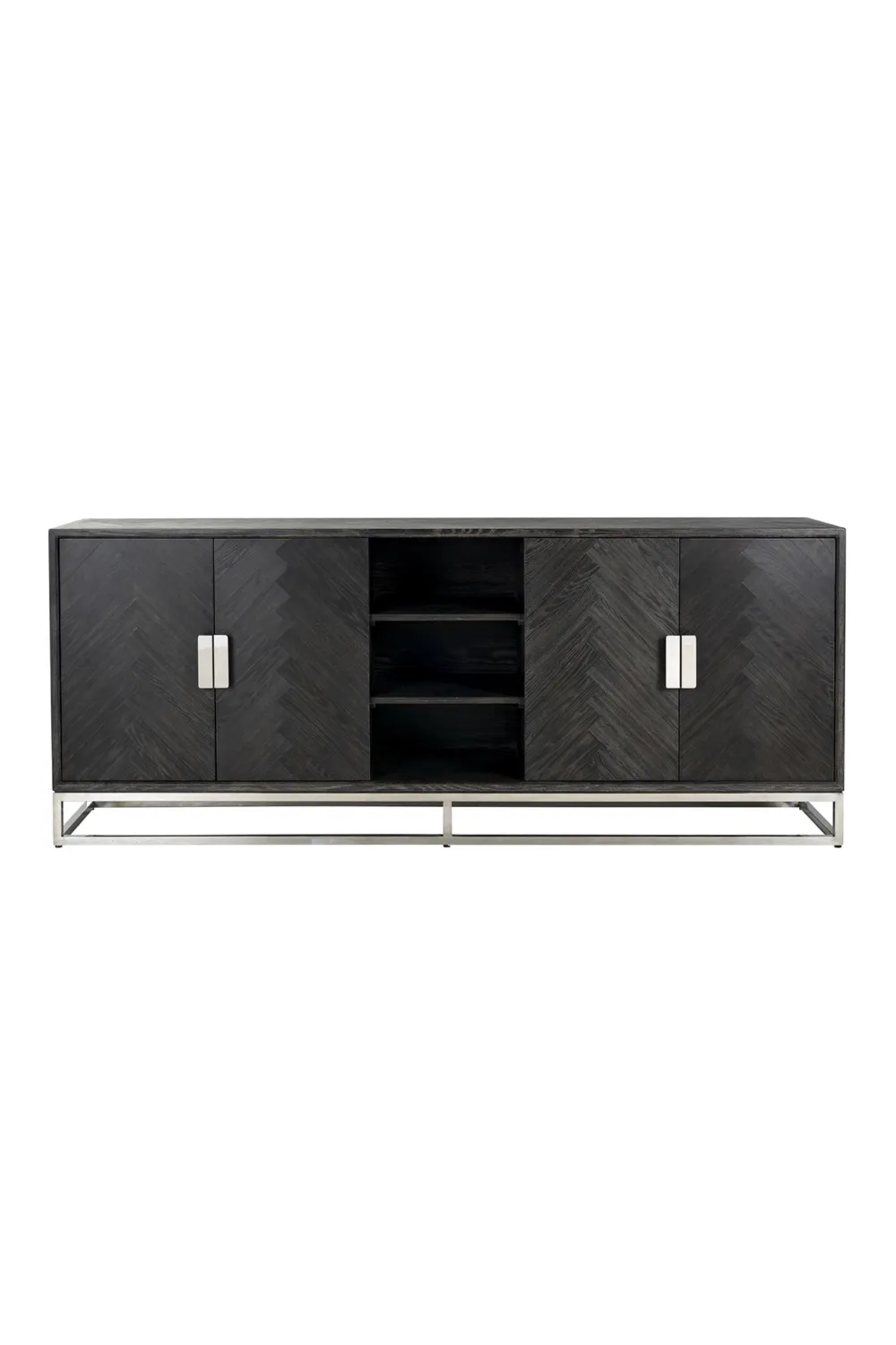Black Oak Chevron Sideboard | OROA Blackbone