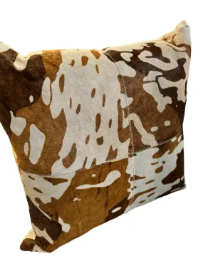 Calf Hair Throw Pillow