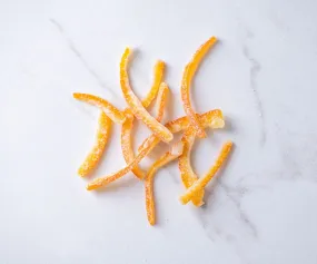 Candied Orange Peel Strips