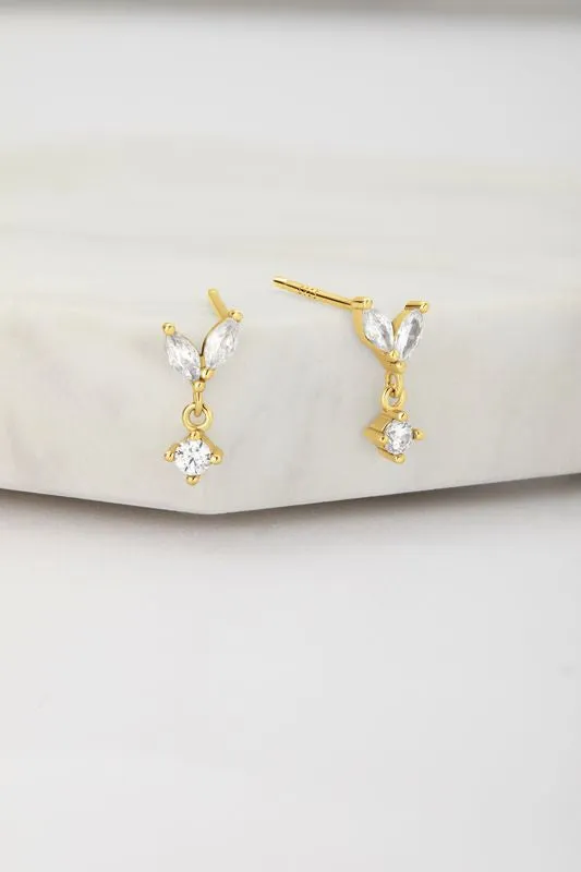 Chloe Stud Earring (Gold)
