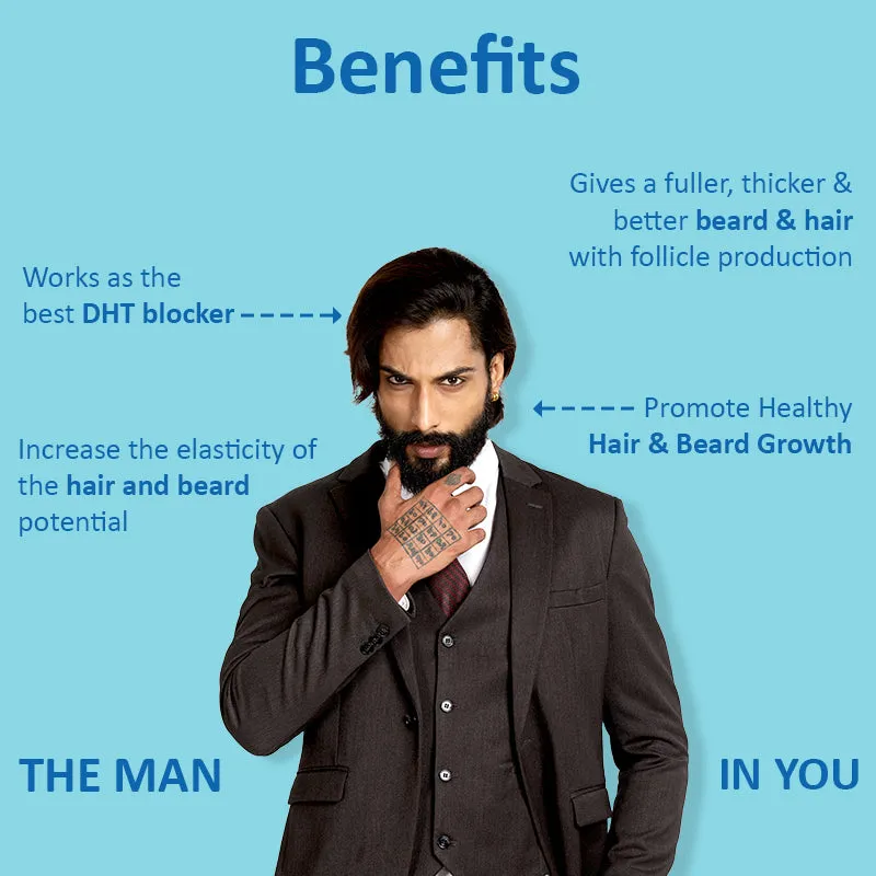 Dapper Hair & Beard Gummies