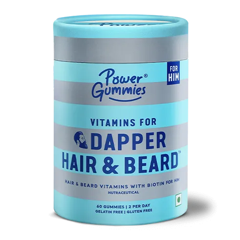 Dapper Hair & Beard Gummies