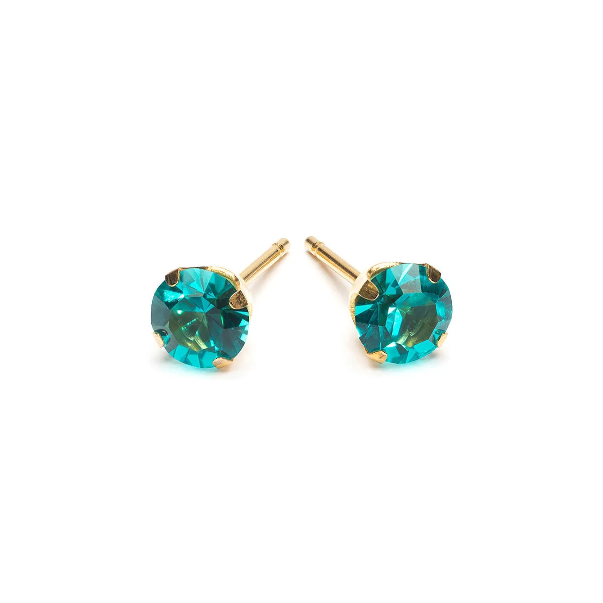December Birthstone 5mm Earrings