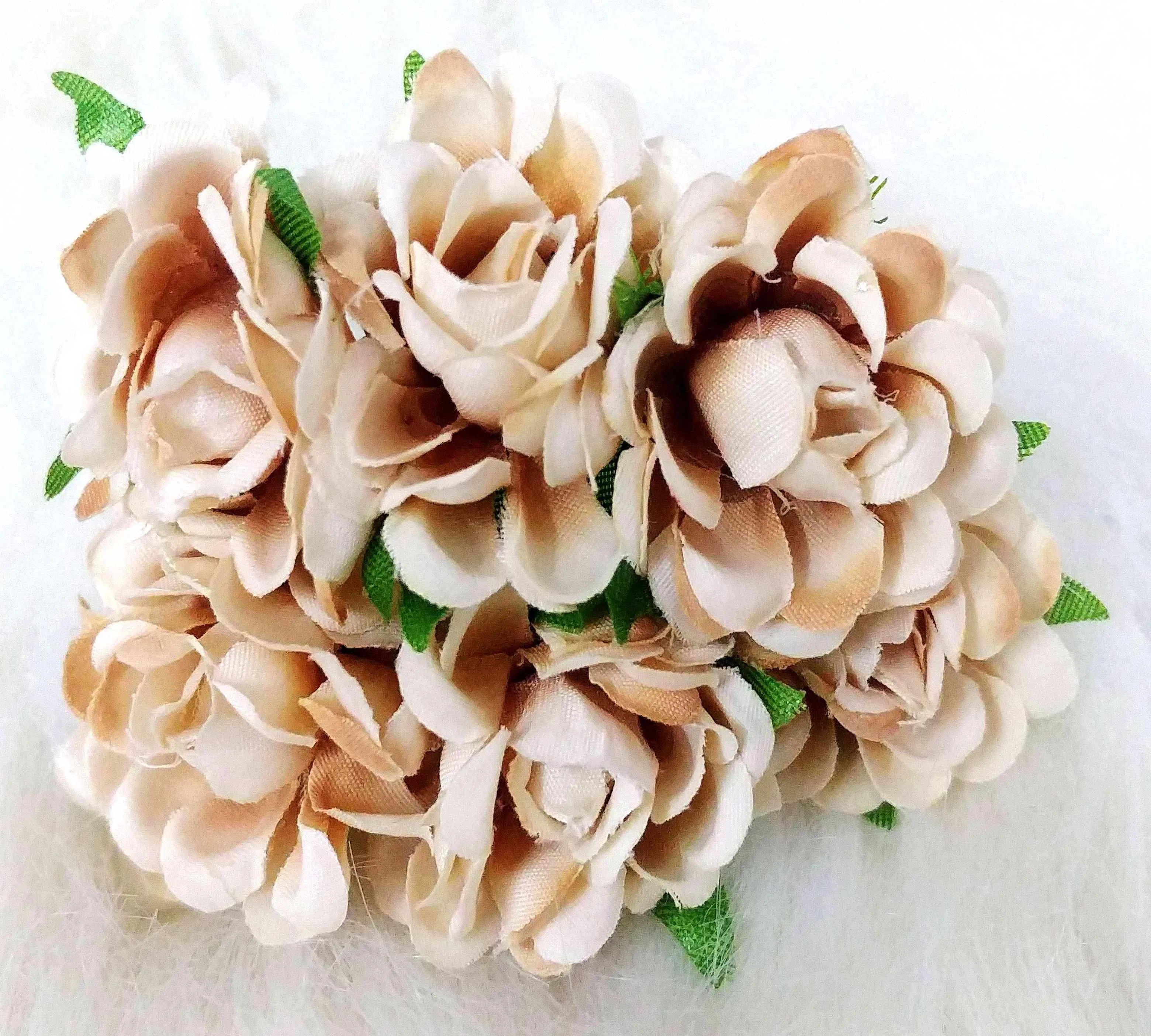 Decorative Artificial Fabric Flower for Craft Decor or Textile Trousseau Packing - Design 7