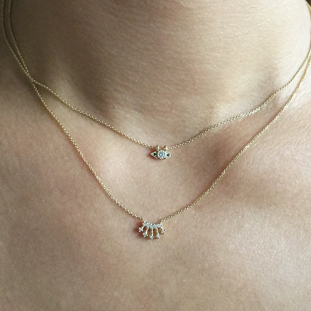 Diamond Spear Necklace