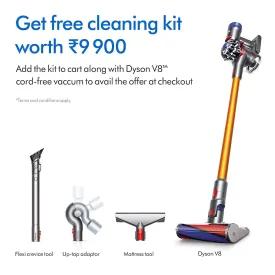 Dyson V 8 Absolute plus Animal Vacuum (Dark Yellow)