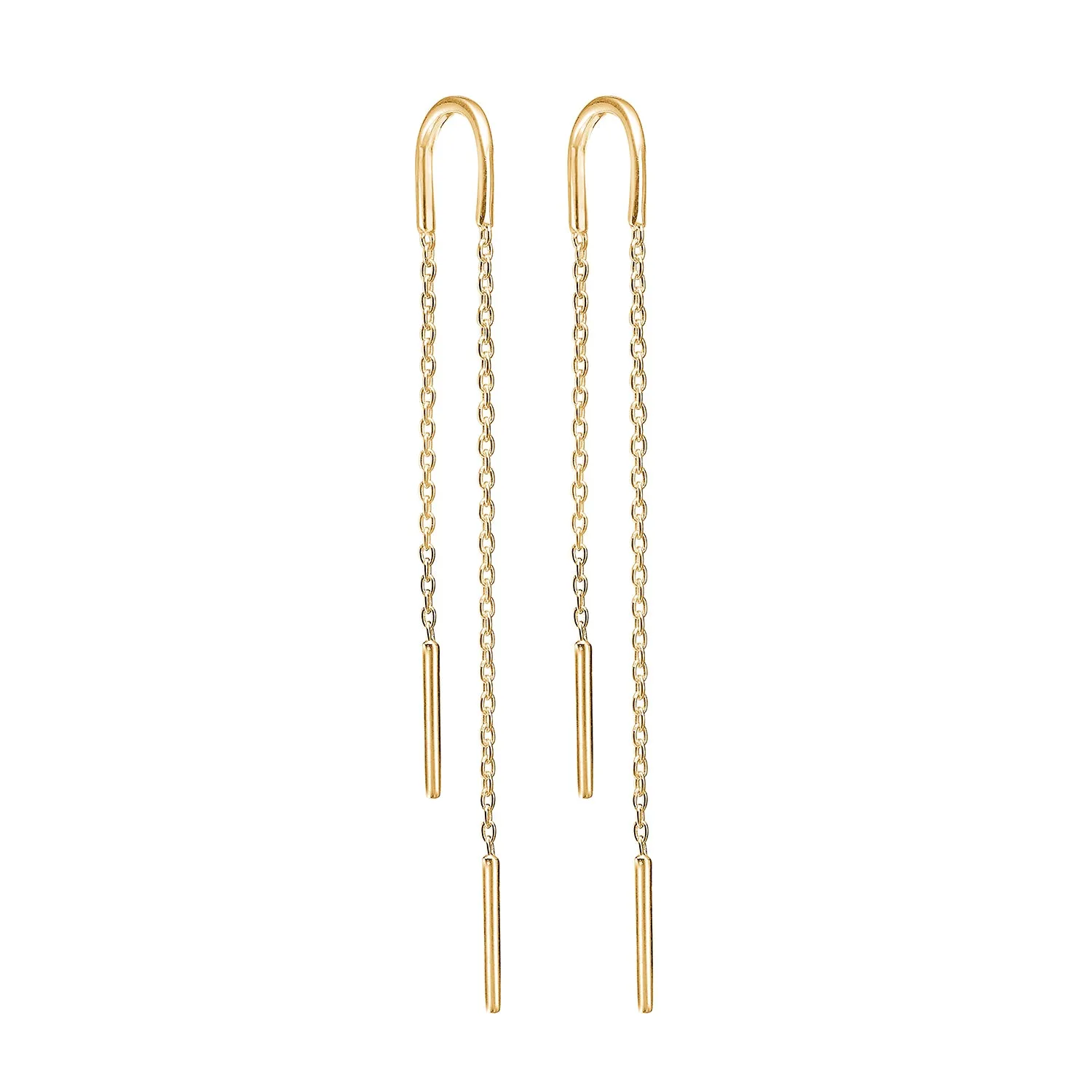 Earring, Hoop Chain
