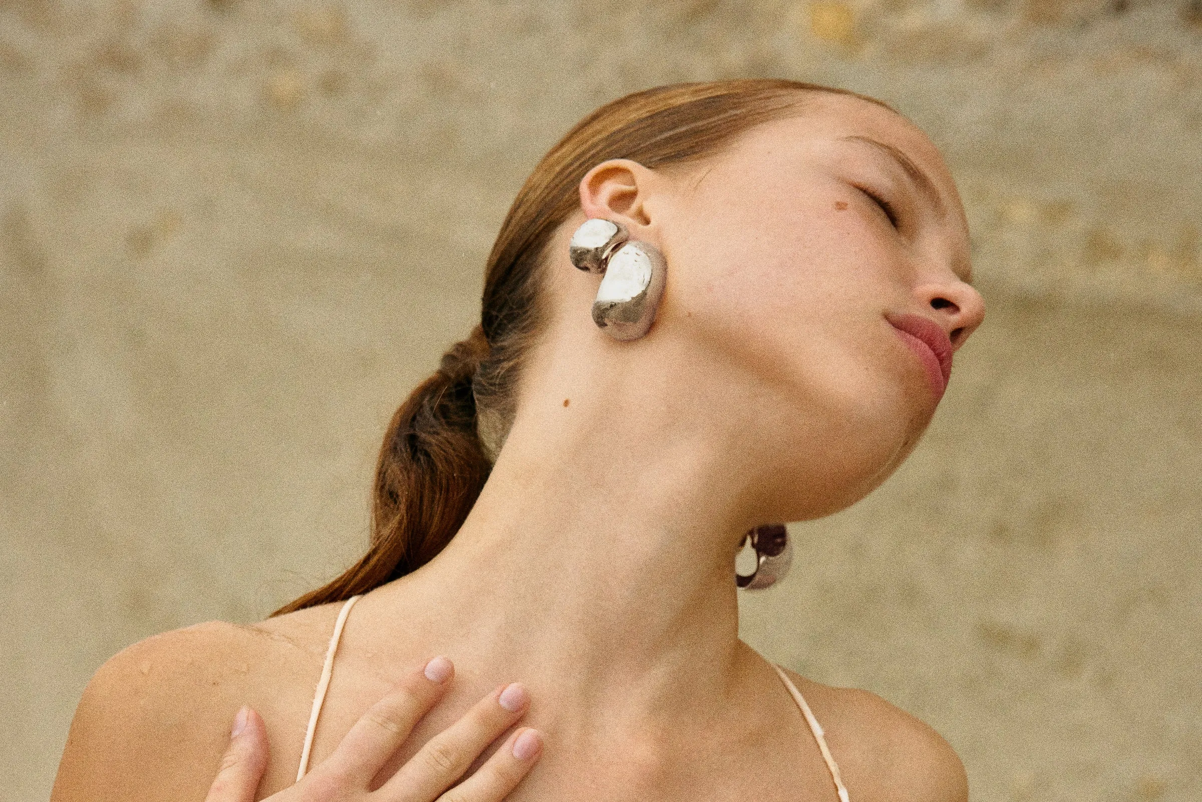 Elena Earrings Silver