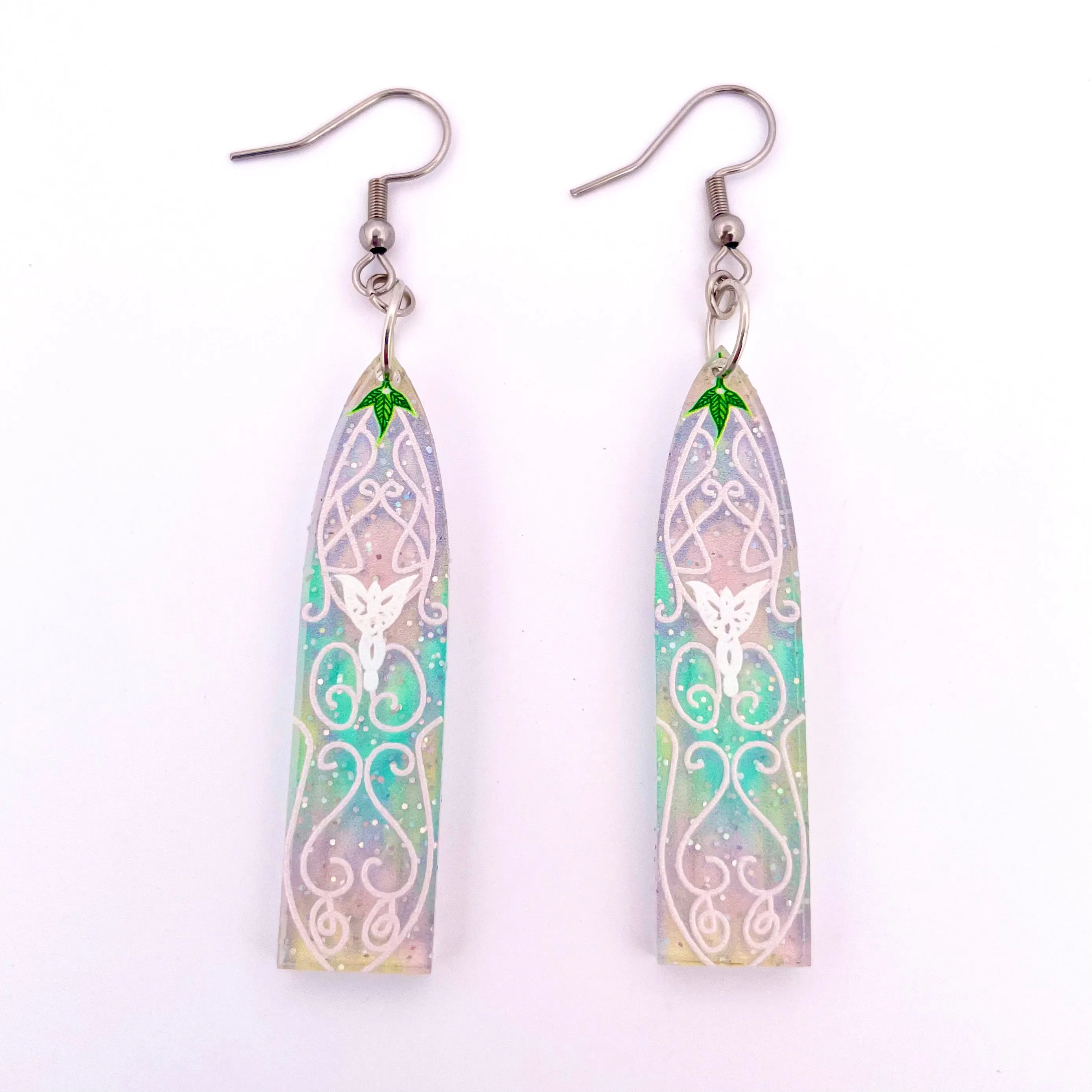 Elven window - Earrings - Set of 2