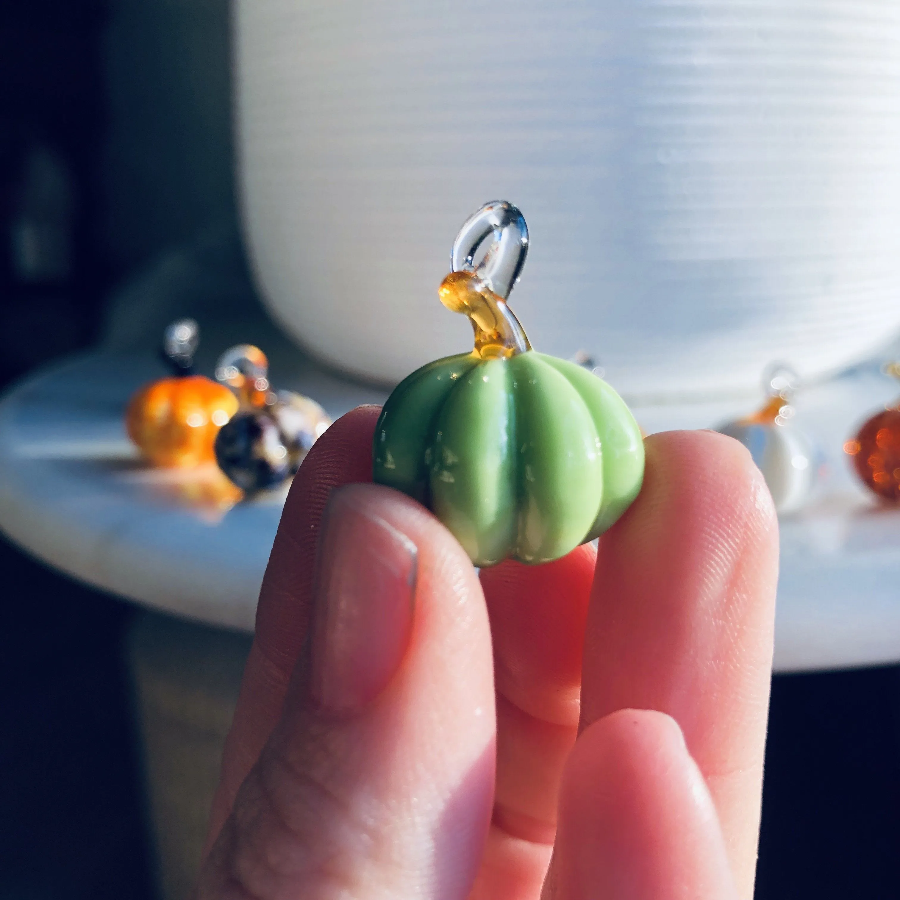 Even Tinier Tiniest Glass Pumpkin 150