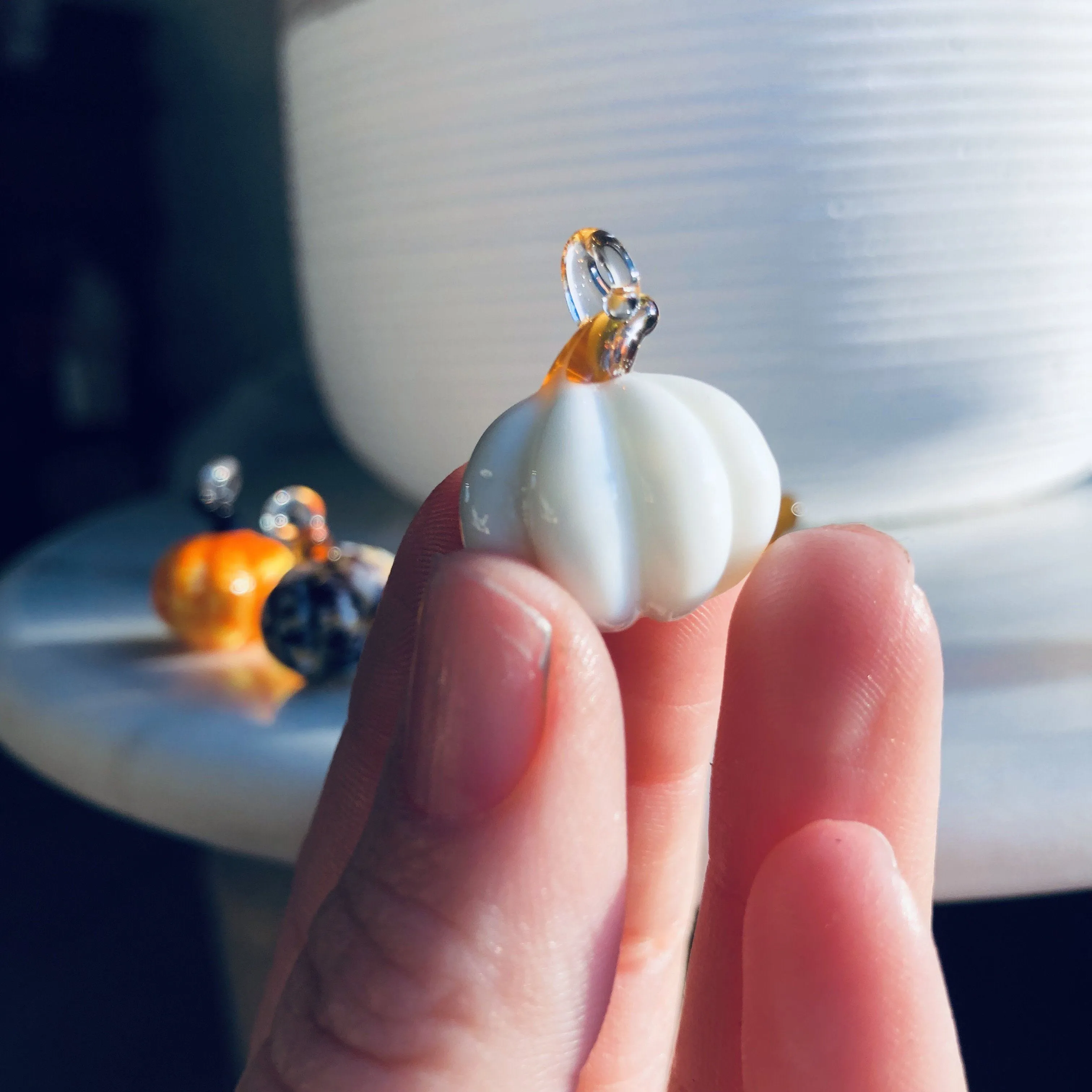 Even Tinier Tiniest Glass Pumpkin 150