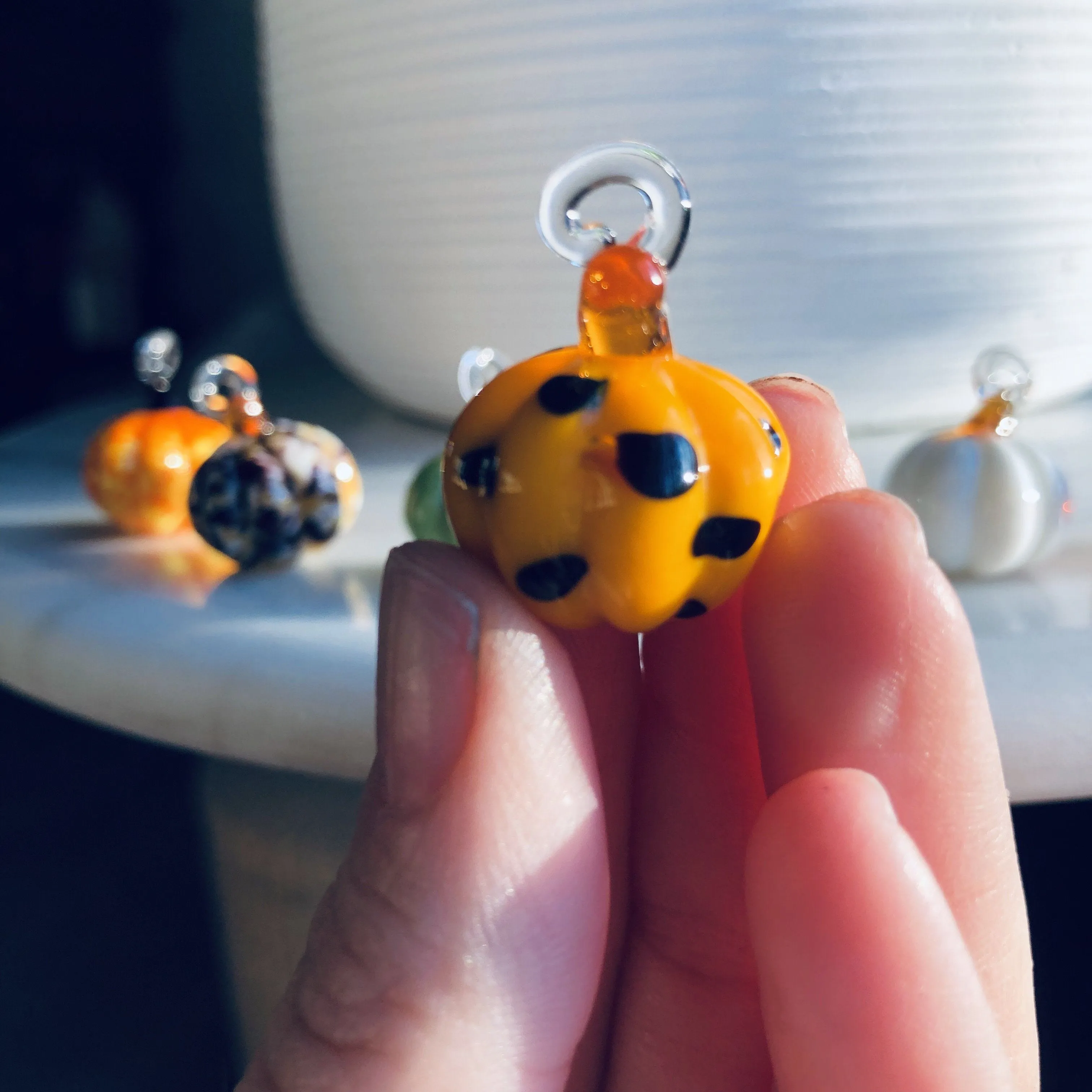 Even Tinier Tiniest Glass Pumpkin 150