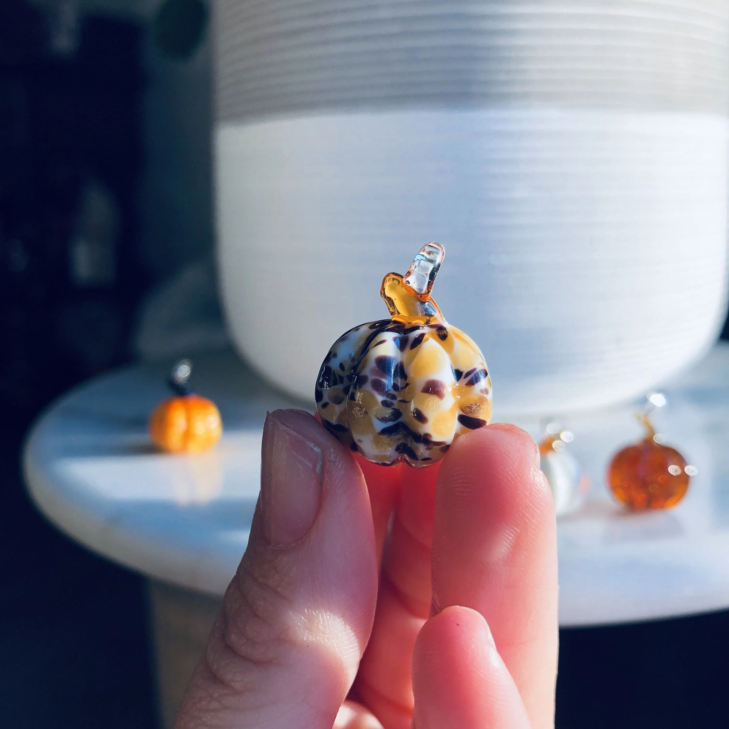 Even Tinier Tiniest Glass Pumpkin 150