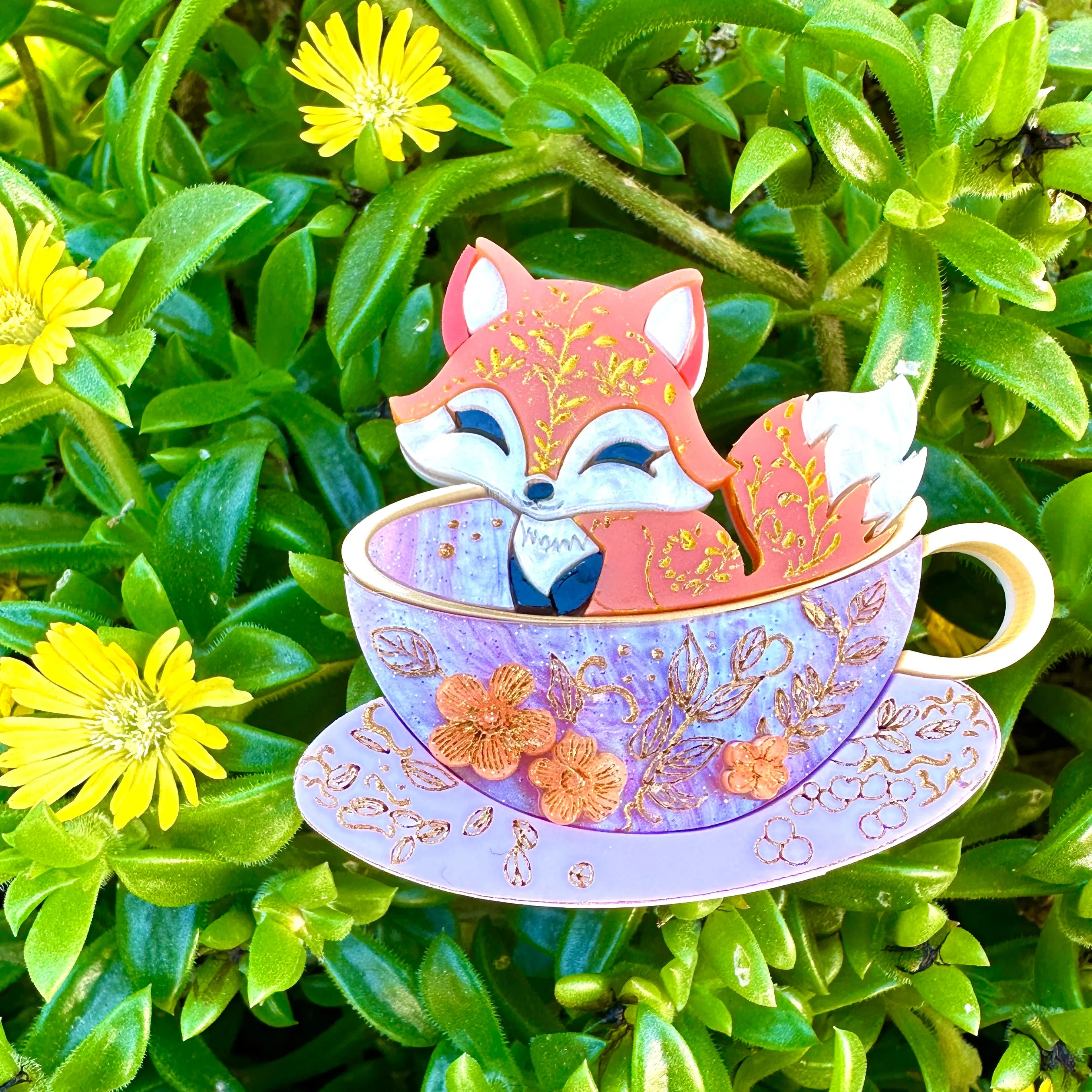 Fall Whisker - brooch