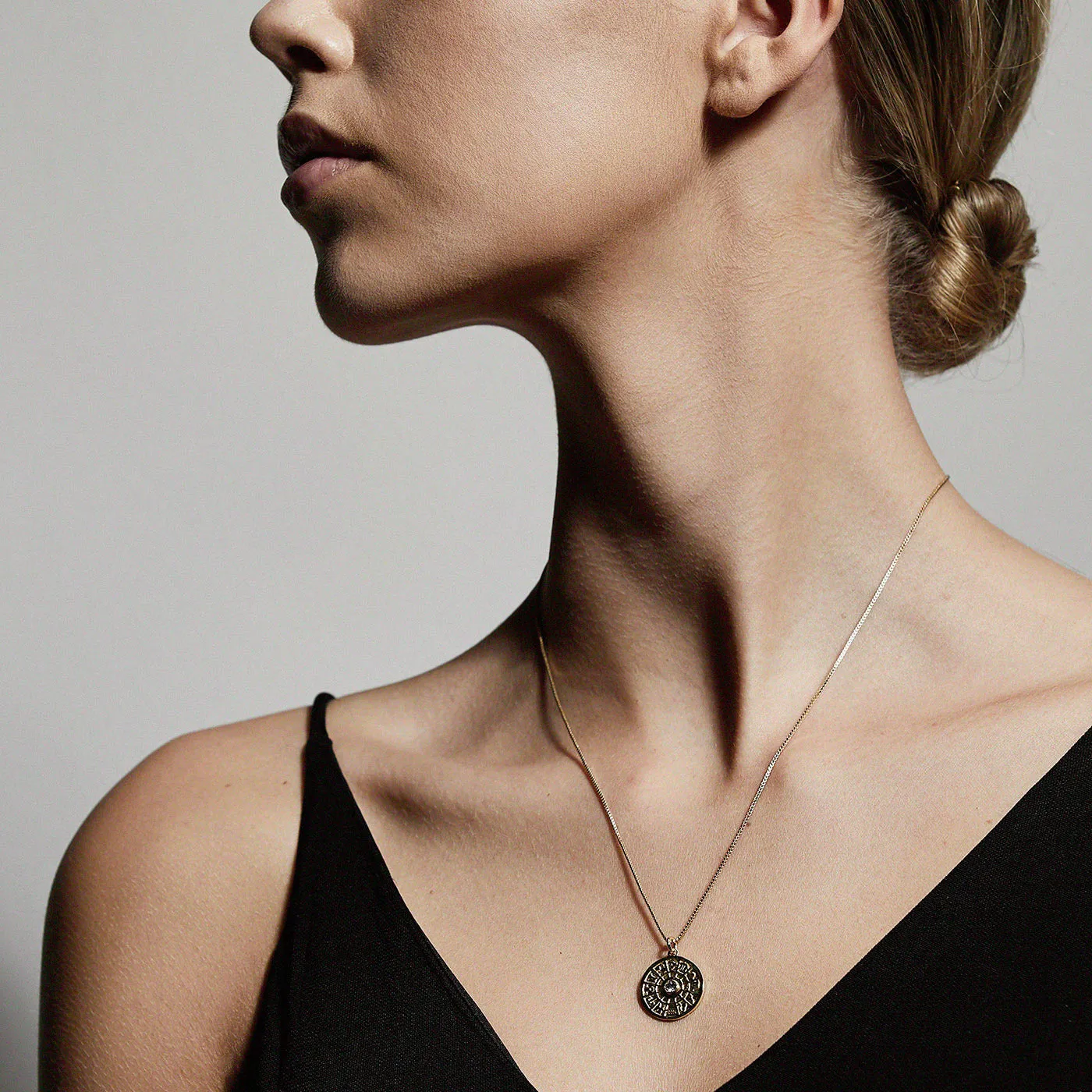 FIA necklace gold-plated