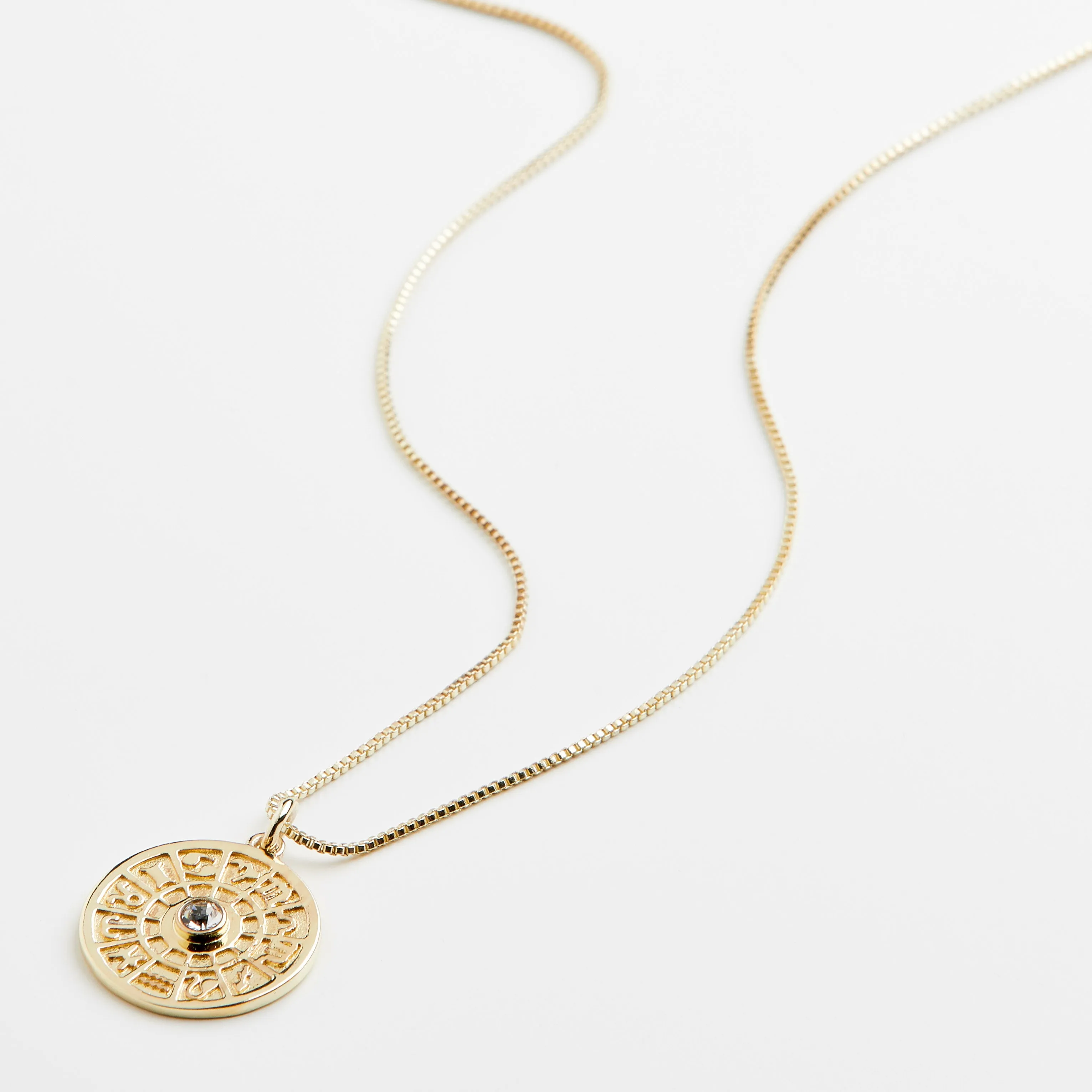FIA necklace gold-plated