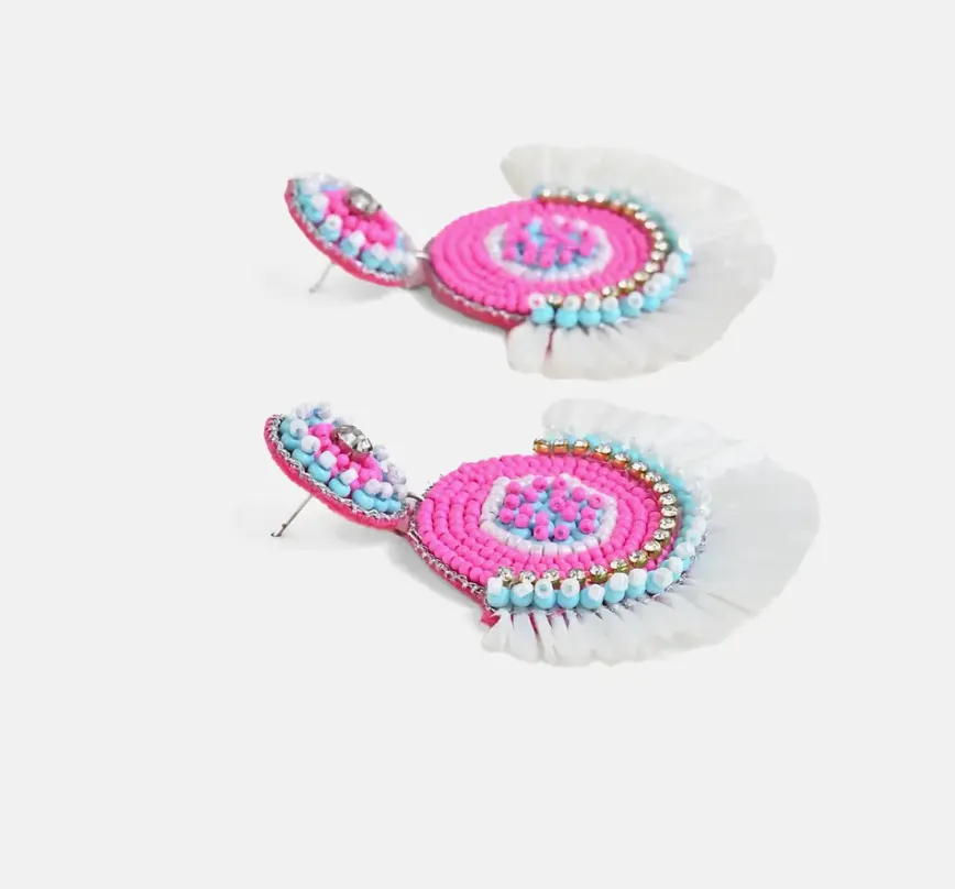 Flash Dance Beaded Earrings