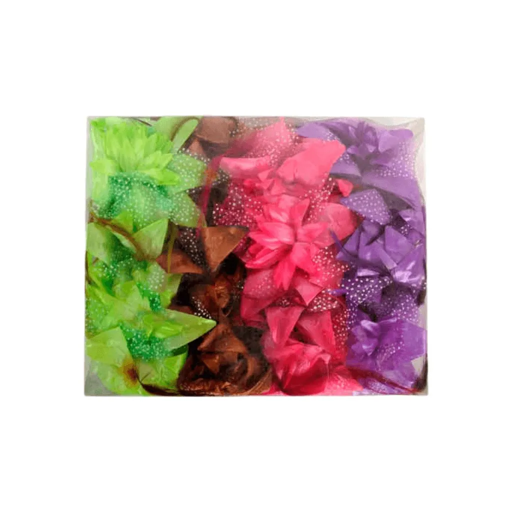 Flower Speckle Claw Hair Clip
