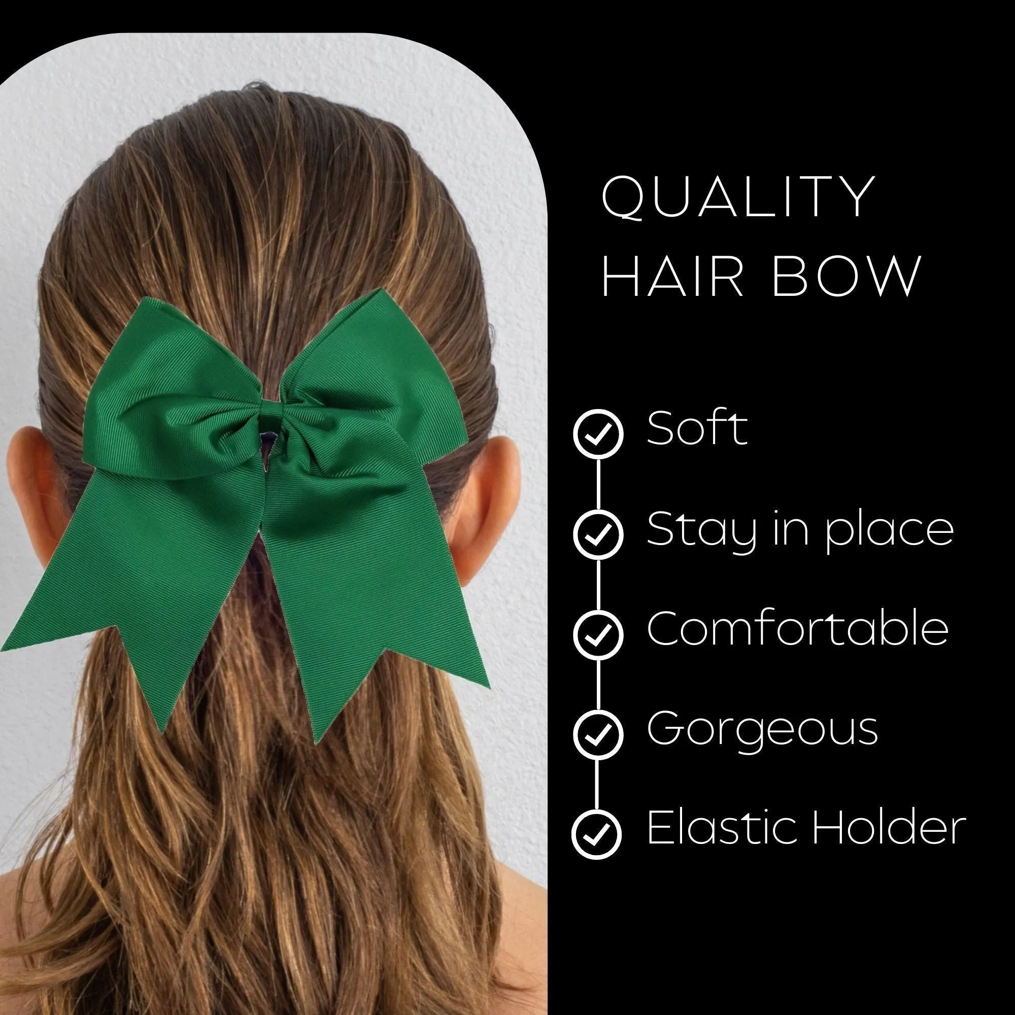 Forest Clip Hair Bow