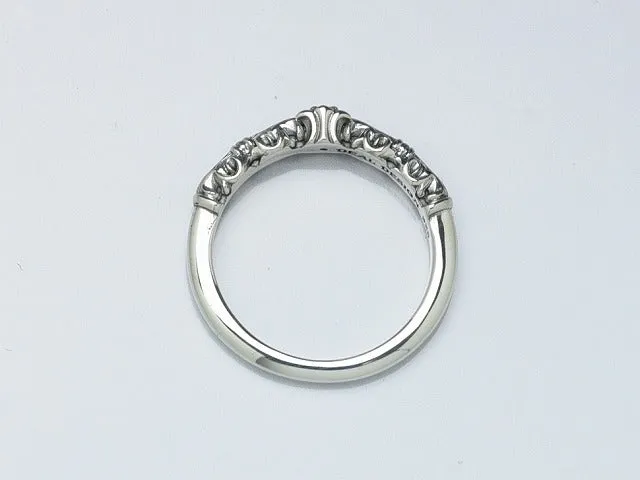 Gate Line Stone Ring