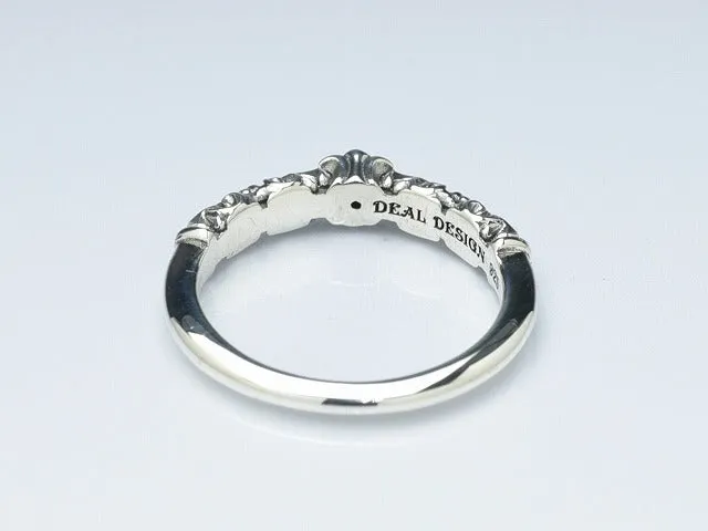 Gate Line Stone Ring