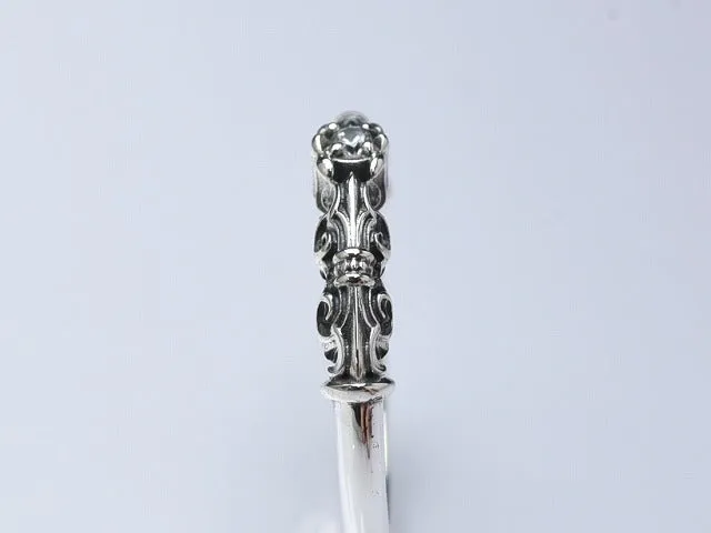 Gate Line Stone Ring