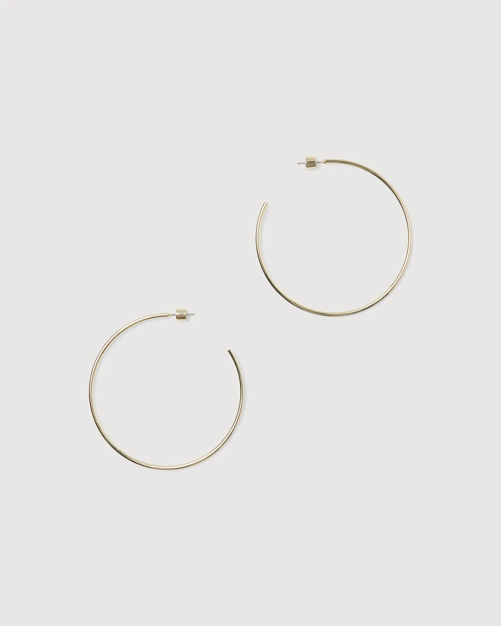 Gold Dipped Hoop Earring