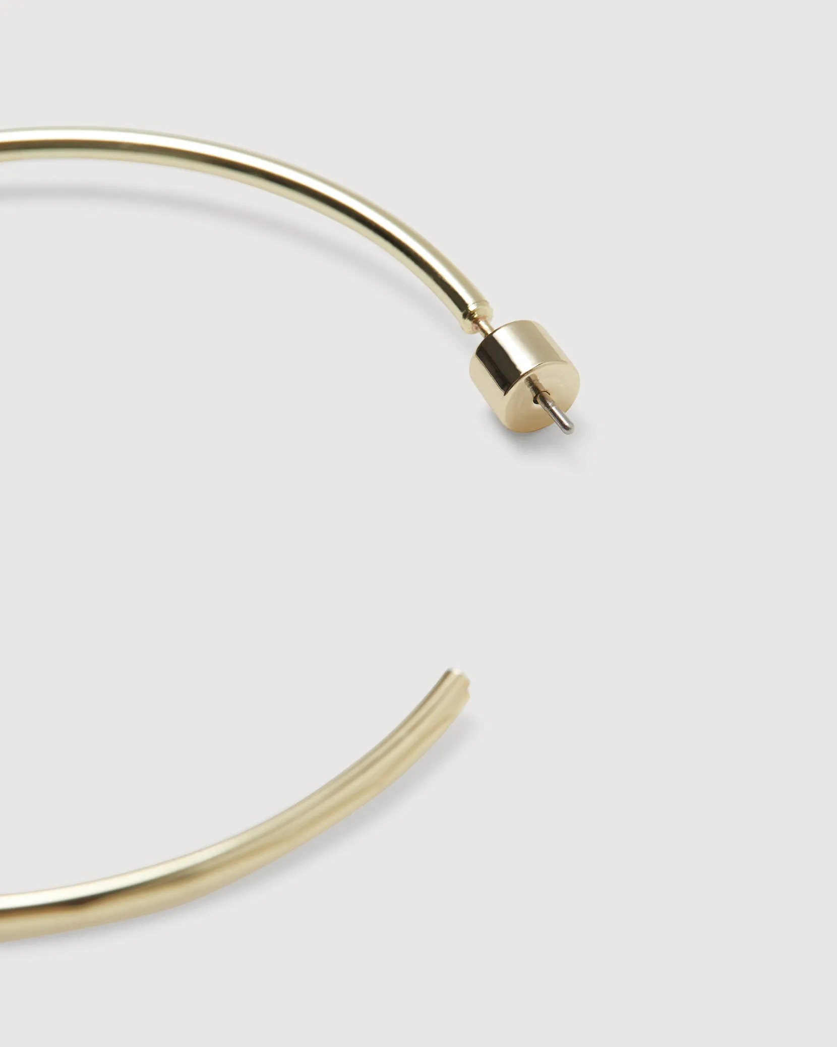 Gold Dipped Hoop Earring