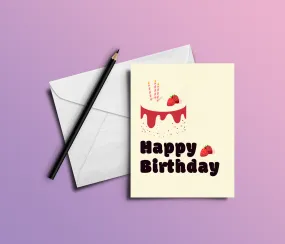 Happy birthday card