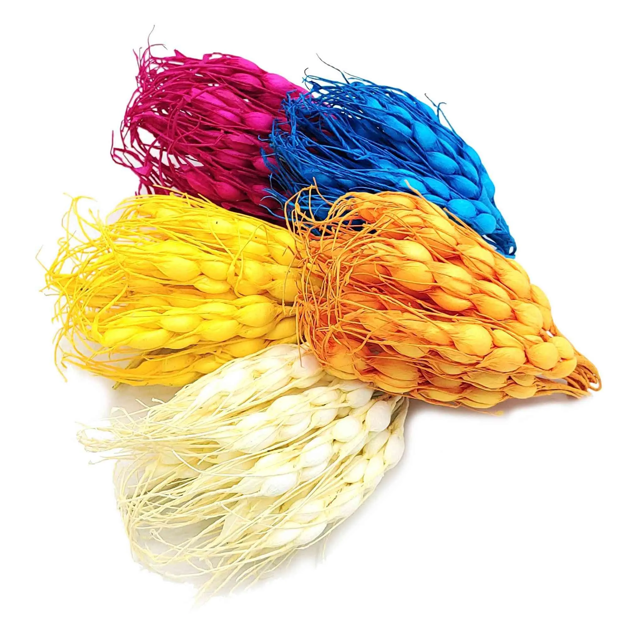 Indian Petals Decorative Artificial Wheat Filler Stick for Decoration Or Craft (15 cm , Foam) - Design 56