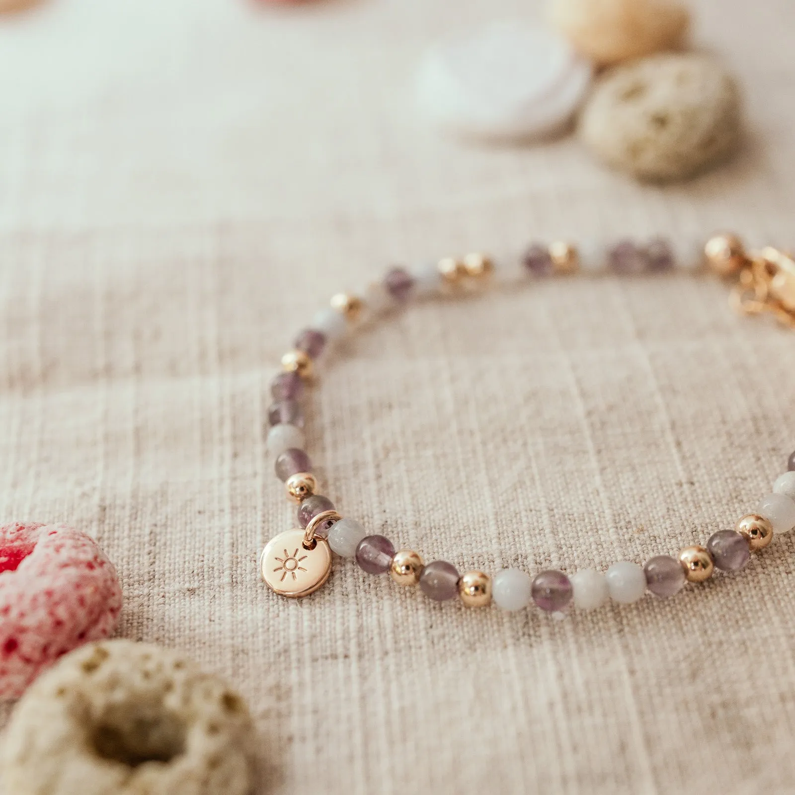 I've Got This • Crystal Adult Bracelet • Amethyst & Agate
