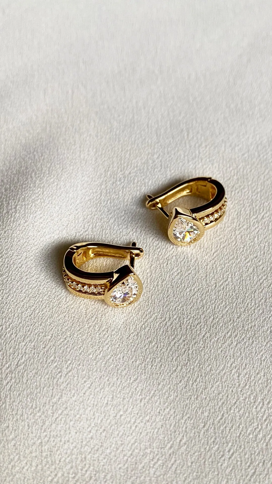 Jaia Earrings Gold Vermeil