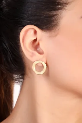 Kaavya earrings, gold - Wholesale