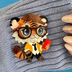 Khan the tiger 🐅 - Brooch