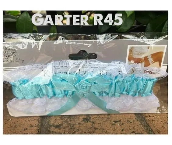 LACE AND RIBBON GARTER